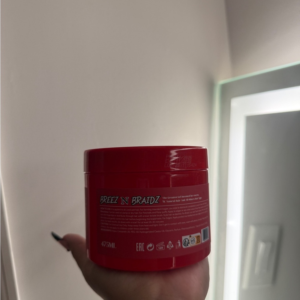 For braids and styling